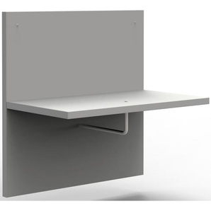 Moderano Garderobenpaneel, Hellgrau, 60x60x32.2 cm, Goldenes M, BQ - Bündnis für Qualität, Made in Germany, Aufhängemöglichkeit, Hutablage, Kleiderstange, Garderobe, Garderobenpaneele, Garderobenpaneele