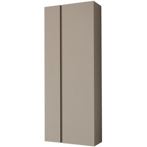 Moderano Garderobenschrank Gardasee, Taupe, Holzwerkstoff, 1 Fächer, 60x165x33 cm, Beimöbel erhältlich, Typenauswahl, wandhängend, Garderobe,