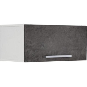 Moderano Hängeelement , Grau, Weiß , Metall , 80x36x41.9 cm , Lga, Goldenes M, BQ - Bündnis für Qualität, Made in Germany , erweiterbar, Typenauswahl, hängend, in verschiedenen Holzarten erhältlich, Größen erhältlich , Wohnzimmer, Wohnwände, Hängeelemente
