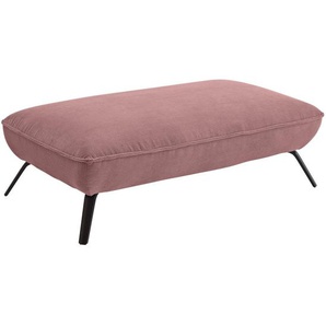 Moderano Hocker , Altrosa , Textil , rechteckig , 142x43x80 cm , Fußauswahl, Stoffauswahl , Wohnzimmer, Hocker, Sitzhocker