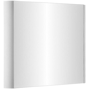 Moderano Wandspiegel , Holzwerkstoff , 64x57x5.5 cm , waagrecht montierbar , Garderobe, Garderobenspiegel, Garderobenspiegel