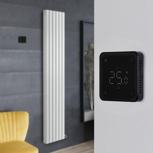 Moderner Elektrischer Design Heizkörper, ohne Leitflüssigkeit - 1784mm x 354mm, inkl. WLAN-Thermostat mit Hintergrundbeleuchtung