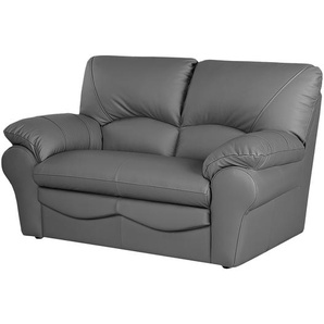 Modoform Sofa Torsby 2-Sitzer Grau Kunstleder 150x92x85 cm