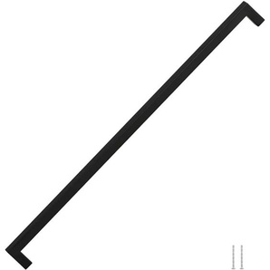 Möbelgriffe 5 Stk. Schwarz 480 mm Edelstahl vidaXL