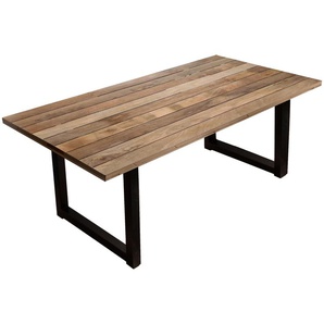 Möbilia Tisch mit wählbaren Tischbeinen 180x77 cm U-Form