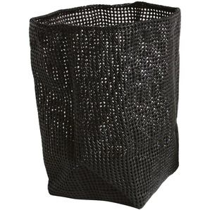 Aufbewahrungskorb MÖVE TUBE groß Aufbewahrungsboxen Gr. B/H/T: 33 cm x 51 cm x 33 cm, schwarz (black) Körbe Aufbewahrungsboxen aus Kunststoff