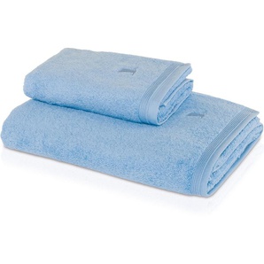 Möve Badetuch Superwuschel, Walkfrottee (1-St), Badetuch mit Bordüre, 100% Premium Cn Baumwolle, einfarbig, weich