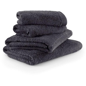 Möve Handtuch Set Superwuschel 100% Premium Cn Baumwolle, Walkfrottee (Set, 4-St)