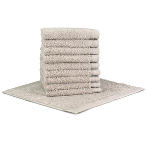 Möve Seiftuch Superwuschel, Walkfrottee (Set, 10-St), Seiftuch Set mit Bordüre, 100% Premium Cn Baumwolle, weich