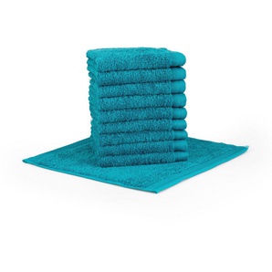 Möve Seiftuch Superwuschel, Walkfrottee (Set, 10-St), Seiftuch Set mit Bordüre, 100% Premium Cn Baumwolle, weich