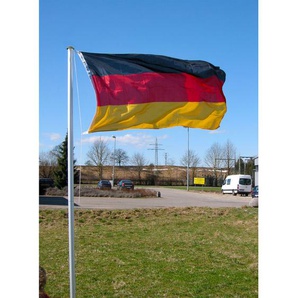 Mojawo - 4-teiliger Fahnenmast em wm inkl. Deutschland- und Bayernfahne-MPO2434-2