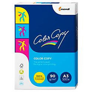 Mondi Color Copy DIN A3 Druckerpapier Weiß 90 g/m² Satin 500 Blatt CC390