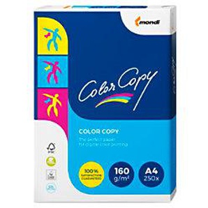 Mondi Color Copy DIN A4 Druckerpapier Weiß 160 g/m² Satin 250 Blatt CC416