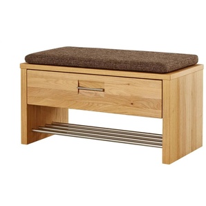 MONDO Sitzkissen Aralia - braun - Materialmix - 80 cm - 4 cm - cm 38,0 | Möbel Kraft
