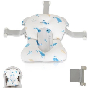 Moni Baby-Badekissen Sea Stars HA-B48, Badeauflage, Kunststoff Clips, ab Geburt