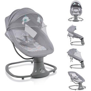 Moni Babywippe Axel 3 in 1 Schaukelfunktion Stubenwagen, Fernbedienung, Melodien