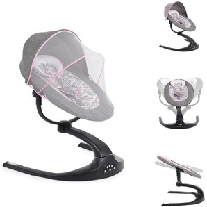 Moni elektrische Babywippe Meira Musikfunktion Moskitonetz Timer Fernbedienung