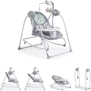 Moni elektrische Babywippe Rhea 2 in 1 Musik Schaukelstuhl Fernbedienung, Timer