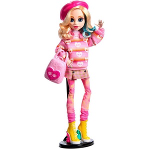 MonsterHigh™ Anziehpuppe Wednesday, Enid Sinclair in pink mit Accessoires