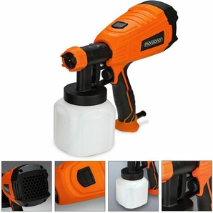 Monzana elektrisches Farbsprühsystem 800ml/min Behälter 500 w 3 Sprühmuster Farbsprühpistole Spritzpistole