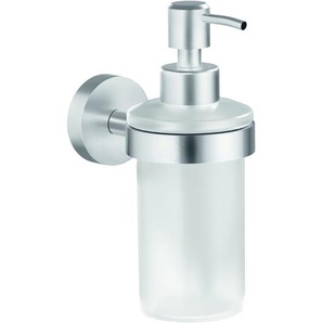 Moon 40633-00000-00 Seifenspender 200 ml Chrom (glänzend), Weiß (satiniert) - Tesa
