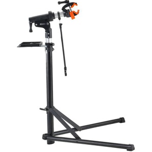 66 lbs Hochleistungs-Fahrradreparaturständer aus Aluminium,höhenverstellbarer Fahrradwartungs-Montageständer mit magnetischer Werkzeugablage und