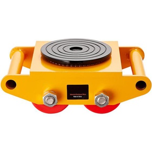 Mophorn - Machinery Skate Dolly 13,200 LBS/6T Industrial Mover Heavy Duty Carbon Steel Moving Skate 4 pu Wheels 360° Rotation Non-Slip Cap for