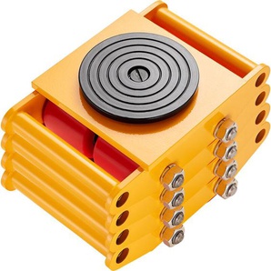 Mophorn - vevor 4x Panzerrollen 8T Transportfahrwerk 280x210x105mm Transportrollen aus Kohlenstoffstahl Industrieroller mit 4 PU-Richtungsräder