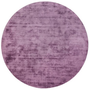 morgenland Teppich Symphony - Viskose Teppich, rund, Höhe: 0,7 mm, sehr weicher Flor