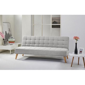 Schlafsofa Caribe Grau/Lichtgrau Filz Blix 180 x 81 x 86cm Skandi