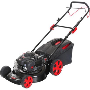 Benzinrasenmäher MTD SMART 46 SPBS Rasenmäher schwarz Benzin-Rasenmäher mit Seiten- und Heckauswurf