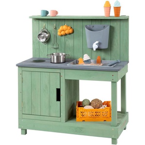 MUDDY BUDDY® Outdoor-Spielküche Mud Expert, eukalyptus Holz, FSC® - schützt Wald - weltweit