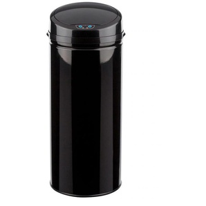 Mülleimer ECHTWERK INOX BLACK Gr. H: 76,5 cm, 42 l, schwarz Mülleimer Infrarot-Sensor, Korpus aus Edelstahl, Fassungsvermögen 42 Liter
