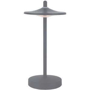 MÜLLER-LICHT LED-Akku-Tischleuchte 27700202, dimmbar, 3000K, warmweiß, grau