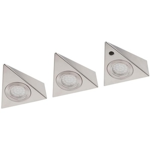 MÜLLER-LICHT LED-Unterbauleuchte, Trios Sensor, 8W, 3000K, 3 Stk 20000081