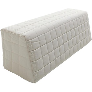 Rückenkissen MÜLLER SMALL LIVING STAPELLIEGE Funktionskissen Gr. H: 32 cm, beige (naturweiß) Baby Möbel-Zubehör Nackenkissen Sofa-Zubehör Zubehör für Jugendmöbel Funktionskissen mit Kaltschaumfüllung und gestepptem Bezug