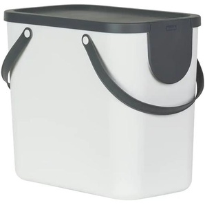 Müllsystem Albula - weiß - Kunststoff - 40 cm - 34 cm - cm 23,5 | Möbel Kraft