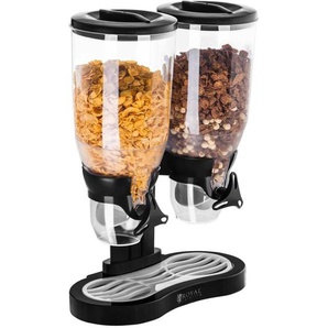 Müslispender Cornflakes Müsli Spender Ceralienspender Nuß Behälter 2 x 3 Liter