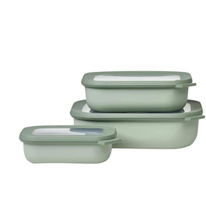 Multischüssel-Set, 3-teilig  Cirqula - grün - Kunststoff - 20 cm - 7 cm | Möbel Kraft