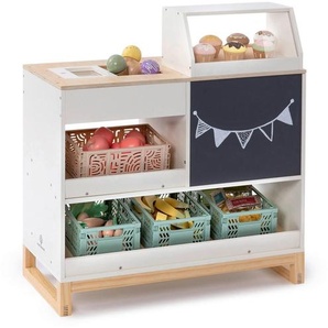 Musterkind Kaufladen Vinca, Natur, Weiß, Holz, 30x64x59 cm, unisex, EN 71, CE, FSC 100%, Spielzeug, Kinderspielzeug, Kaufladen & Zubehör