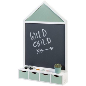 MUSTERKIND® Wandtafel Juncus, weiß/mint