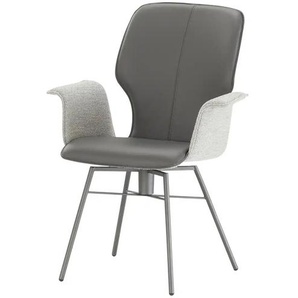 Musterring Armlehnstuhl  Nevio ¦ grau ¦ Maße (cm): B: 66 H: 95 T: 63.0