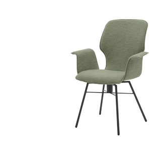 Musterring Armlehnstuhl  Nevio ¦ grün ¦ Maße (cm): B: 66 H: 95 T: 63.0