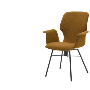 Musterring Armlehnstuhl Nevio - orange - Materialmix - 66 cm - 95 cm - cm 63,0 | Möbel Kraft