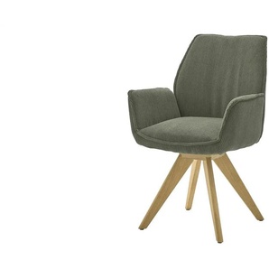 Musterring Armlehnstuhl  Tiama ¦ grün ¦ Maße (cm): B: 63 H: 91 T: 65.0