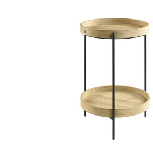 Musterring Beistelltisch  JustB! ¦ holzfarben ¦ Maße (cm): H: 59  Ø: 43