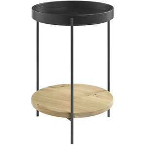 Musterring Beistelltisch JustB! ¦ schwarz ¦ Maße (cm): H: 59 Ø: 43