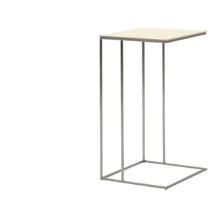 Musterring Beistelltisch Nela - weiß - Materialmix - 36 cm - 63 cm | Möbel Kraft