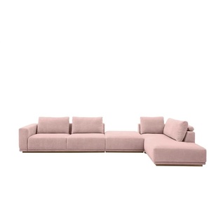 Musterring Ecksofa  JustB! PM200 ¦ rosa/pink ¦ Maße (cm): B: 395 H: 60 T: 202.0