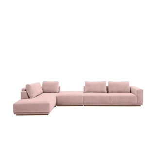 Musterring Ecksofa  JustB! PM200 ¦ rosa/pink ¦ Maße (cm): B: 395 H: 60 T: 202.0